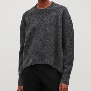 COS oversized bouclé sweater